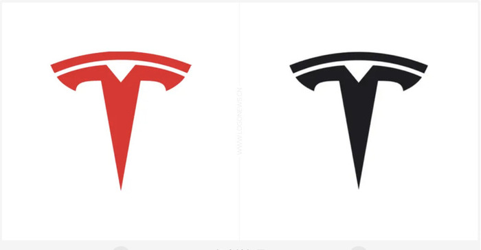 由红变灰，特斯拉更新LOGO，网友评论亮了