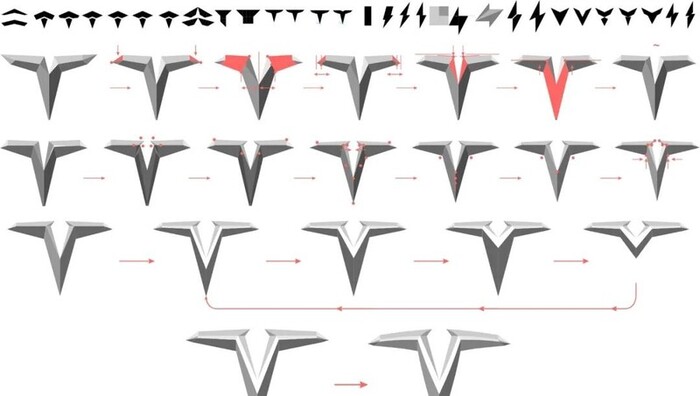 由红变灰，特斯拉更新LOGO，网友评论亮了