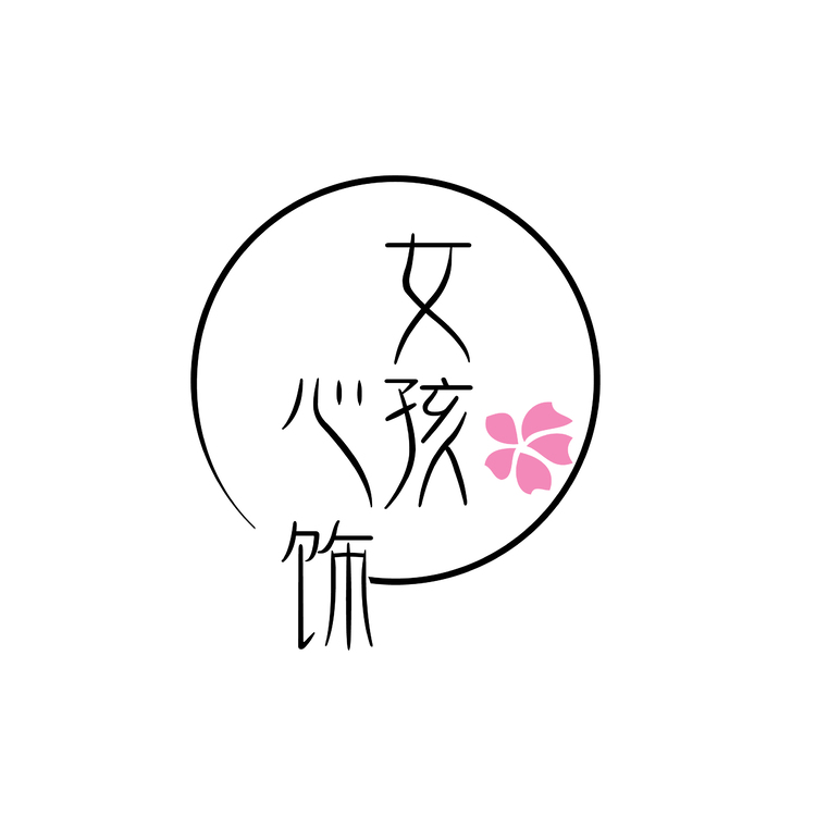 女孩心饰logo