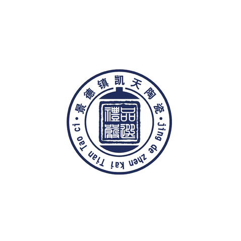 景德镇凯天陶瓷logo设计