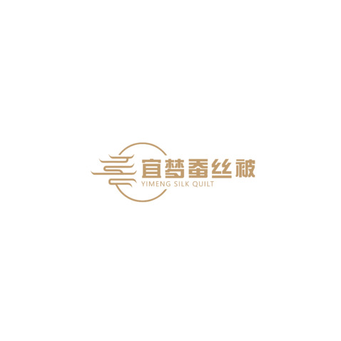 宜梦蚕丝被logo设计