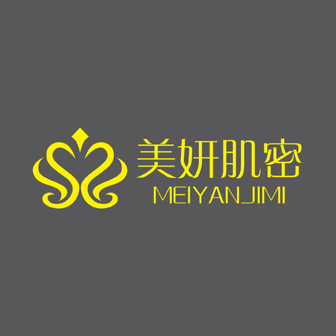 美妍肌密logo设计