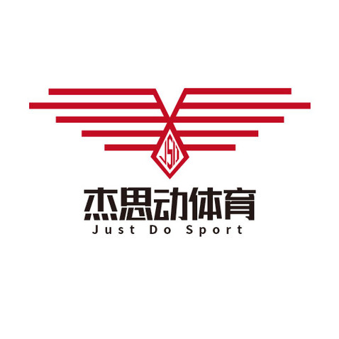 杰思动体育logo设计