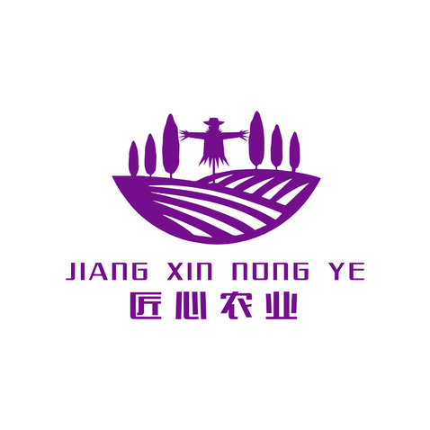 匠心农业logo设计