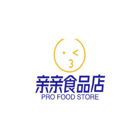 亲亲食品店logo设计