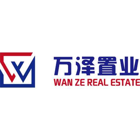 万泽置业logo设计