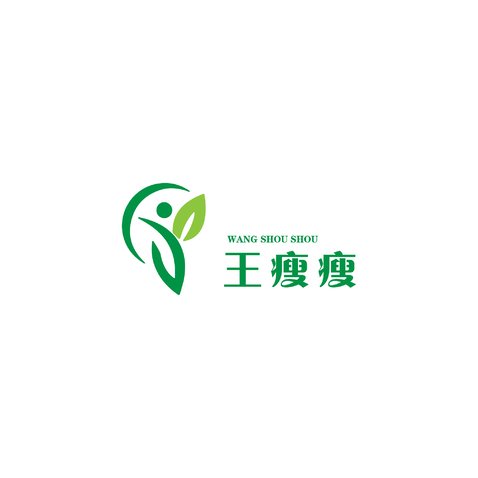 王瘦瘦logo设计