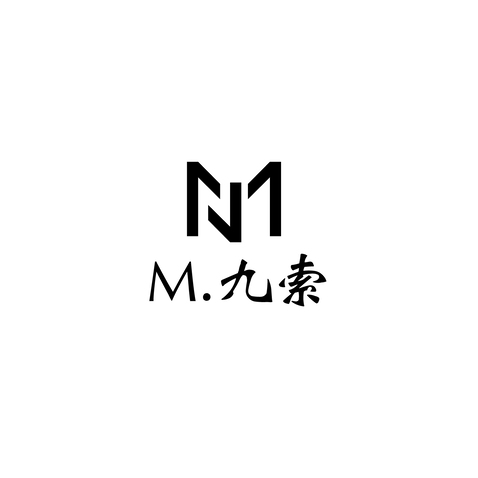 M.九索logo設計
