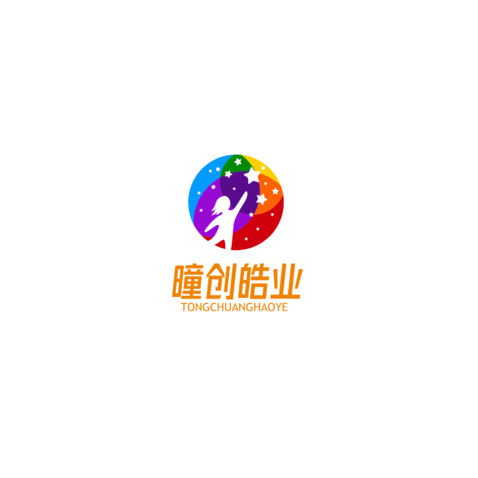 瞳创皓业logo设计