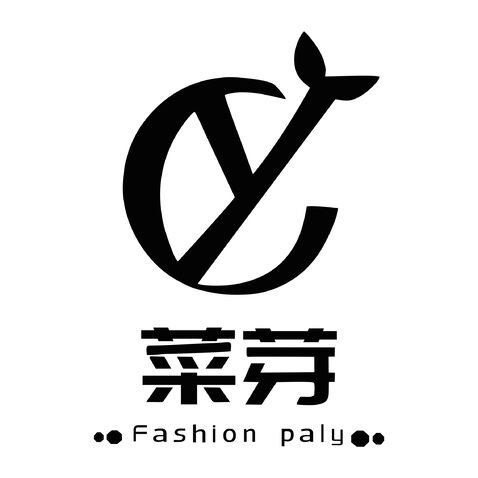 菜芽 Fashion playlogo设计