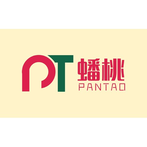 蟠桃logo设计