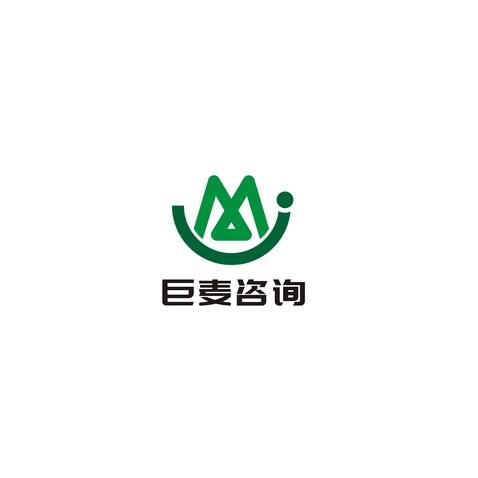 巨麦咨询logo设计