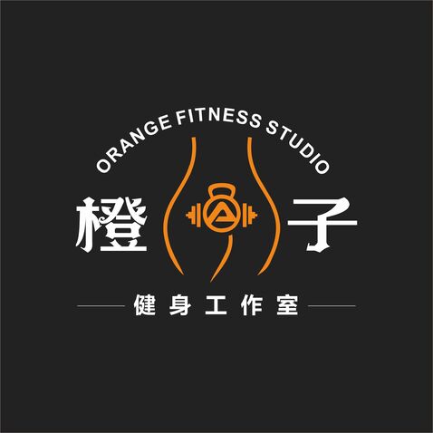 橙子健身工作室logo設計