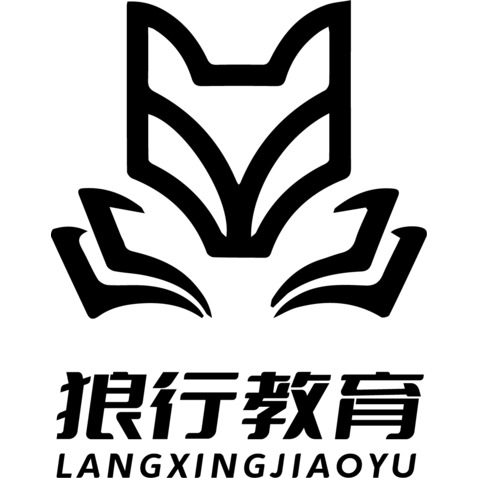 狼行教育logo设计