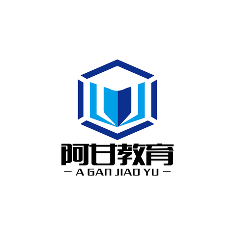 阿甘教育logo设计