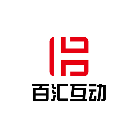 北京百汇互动商贸有限公司logo设计