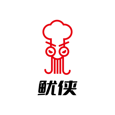 鱿侠logo设计