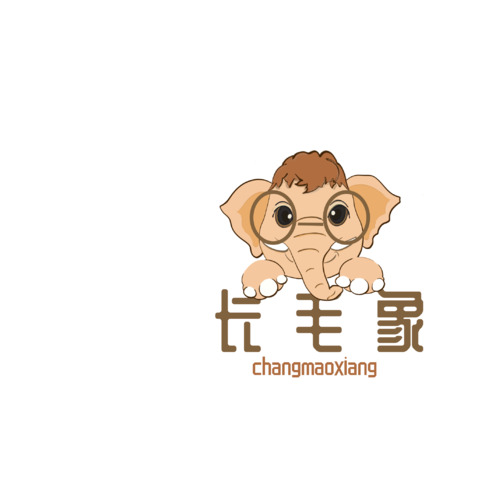 长毛象logo设计