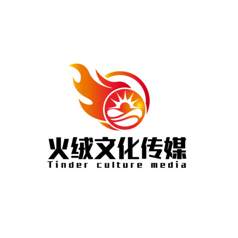 火绒文化传媒logo设计