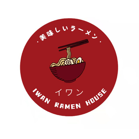 Iwan ramen houselogo设计