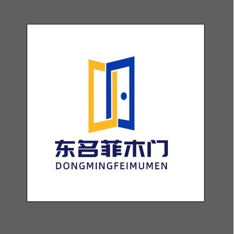 东名菲木门logo设计