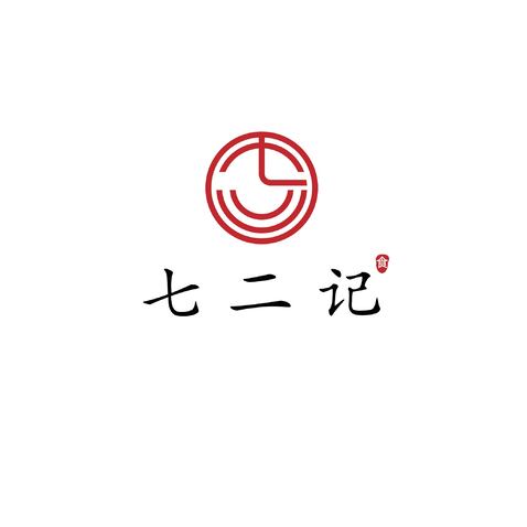 七二记logo设计