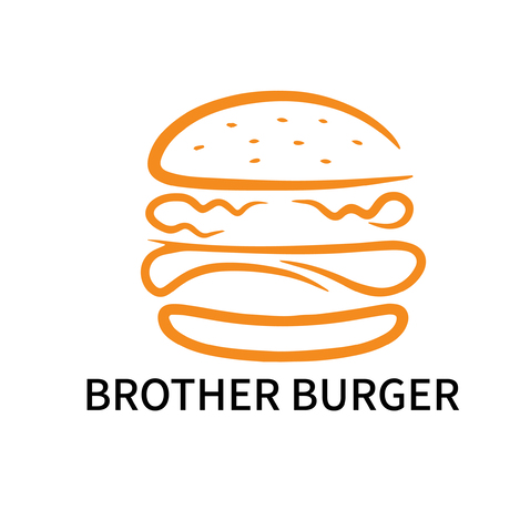 brother burgerlogo设计