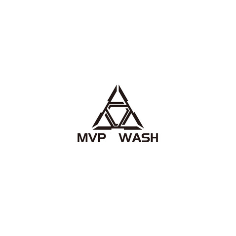 MVP  WASHlogo设计