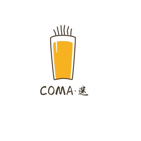 coma 迷logo设计