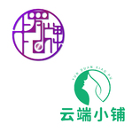 云端小铺和卡罗牌两个LOGO