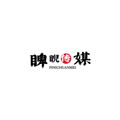 睥睨传媒logo设计