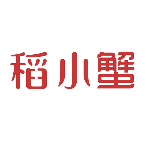 稻小蟹logo设计