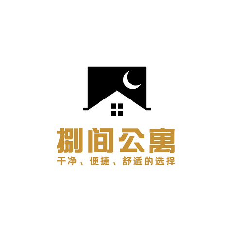 捌间公寓logo设计