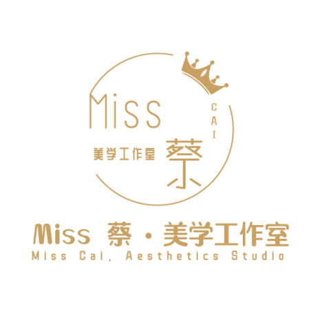 Miss 蔡  美学工作室logo设计