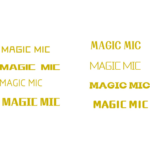 MAGIC MIClogo设计