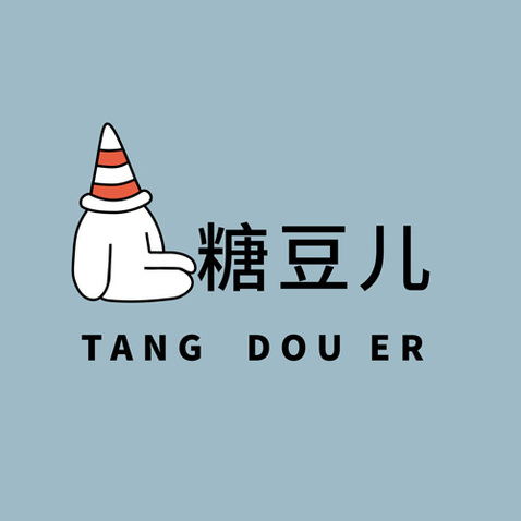 糖豆logo设计