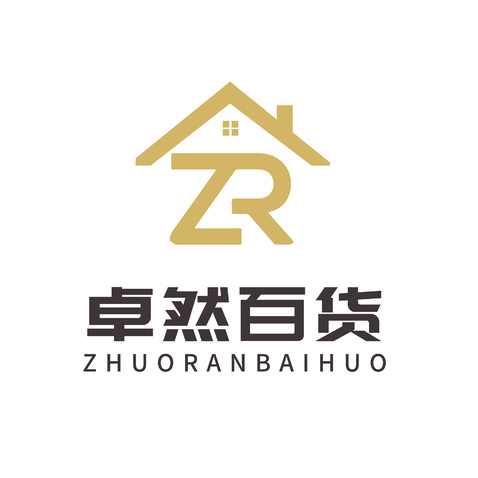 桌然百货logo设计