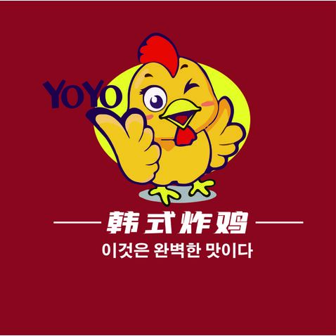 韩式炸鸡logo设计