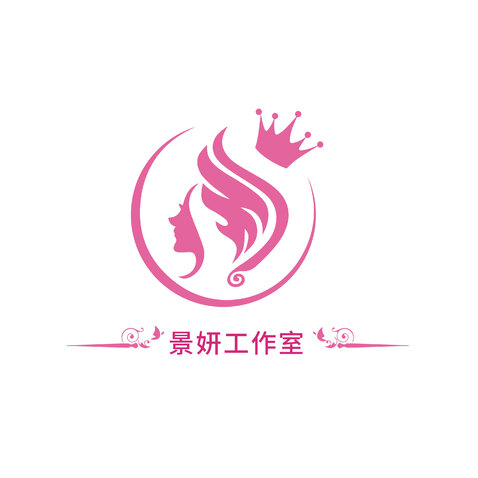 女人的脸logo设计