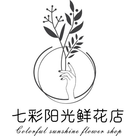 花店logologo设计