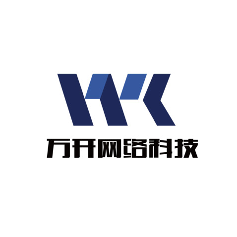 万开网络科技logo设计