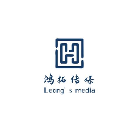 鸿拓传媒logo设计