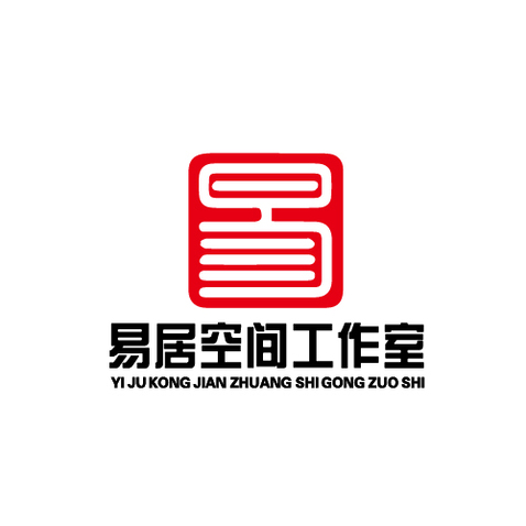 易居空间装饰logo设计