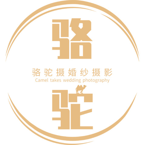 骆驼摄影logo设计