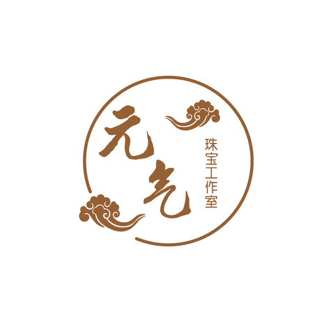 元气珠宝工作室logo设计