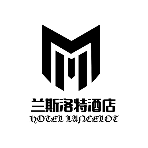 兰斯洛特酒店logo设计