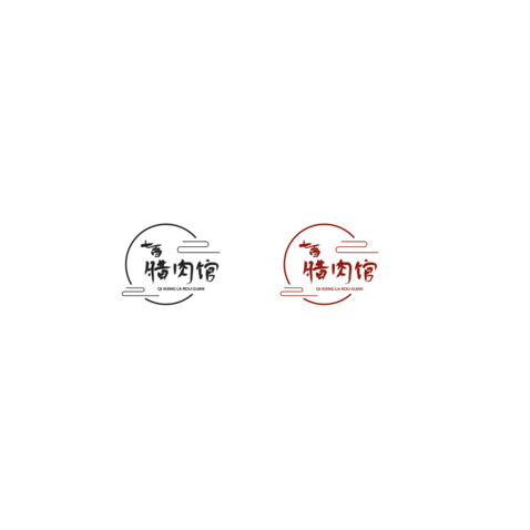 七香腊肉馆logo设计