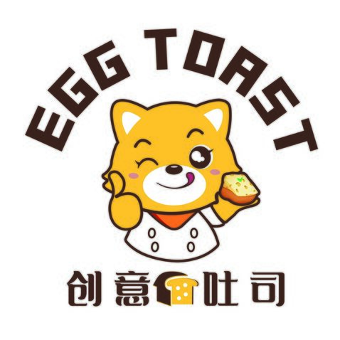 创意吐司logo设计