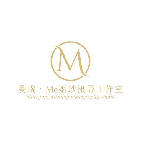 曼瑞·Me婚纱摄影工作室logo设计