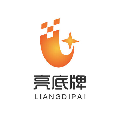 亮底牌logo设计